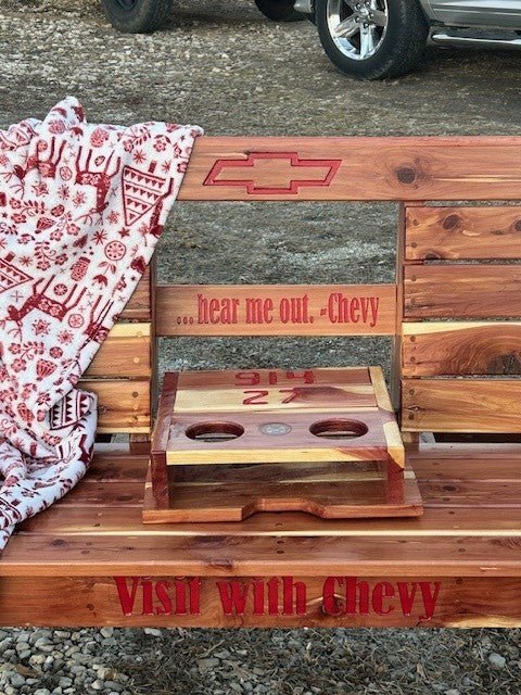 Memorial Bench - Customized - Dave Davis Woodworking