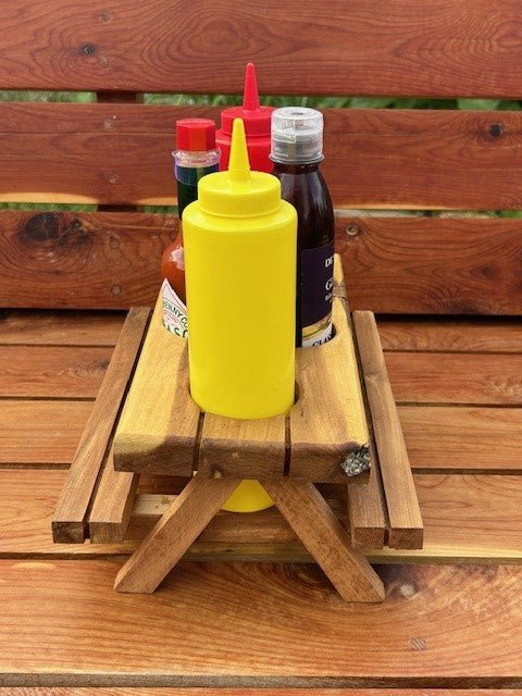Cedar Condiment Caddy - Dave Davis Woodworking