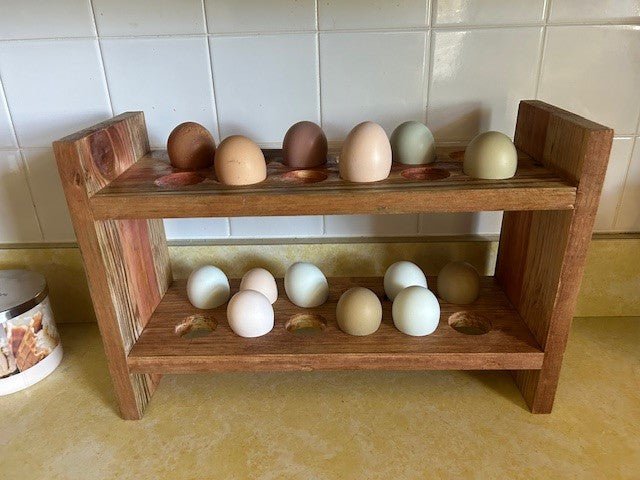 Cedar Countertop Egg Holder - Dave Davis Woodworking