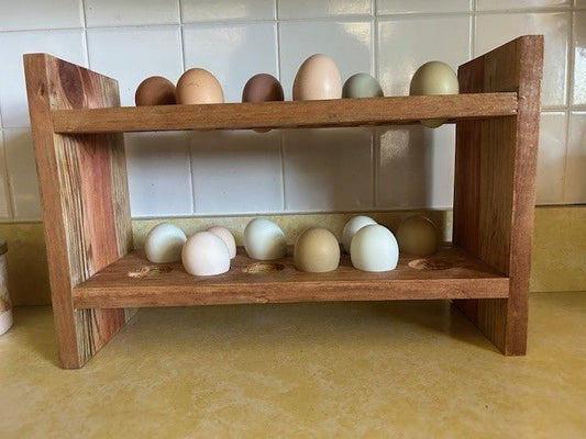 Cedar Countertop Egg Holder - Dave Davis Woodworking