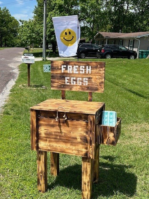 Fresh Eggs For Sale Stand - Dave Davis Woodworking