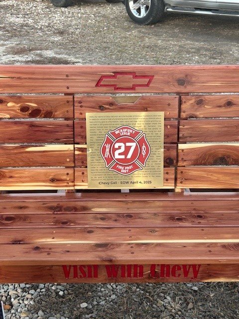 Memorial Bench - Customized - Dave Davis Woodworking