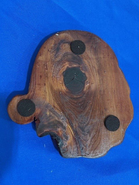 Santa Trivet - Red Cedar - Dave Davis Woodworking