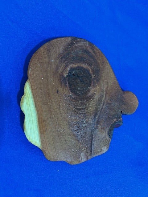 Santa Trivet - Red Cedar - Dave Davis Woodworking