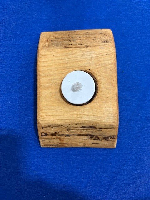 Slab Single Tea Light Holder - Live Edge - Dave Davis Woodworking
